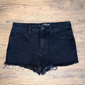 Universal Thread Black Jean Shorts